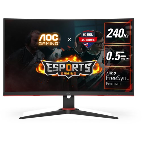 AOC C27G2Z 27' FHD 240Hz Curved Gaming Monitor