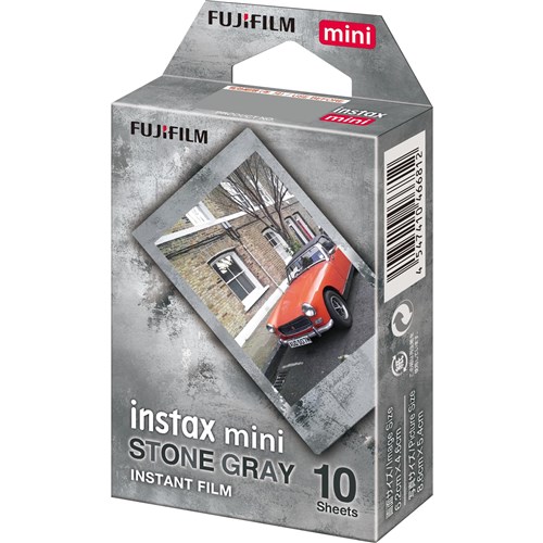 Instax Mini Film Stone Gray (10 Pack)