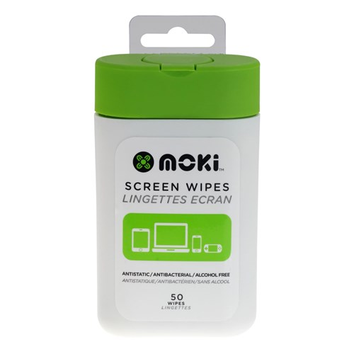 Moki Screen Wipes 50-Pack