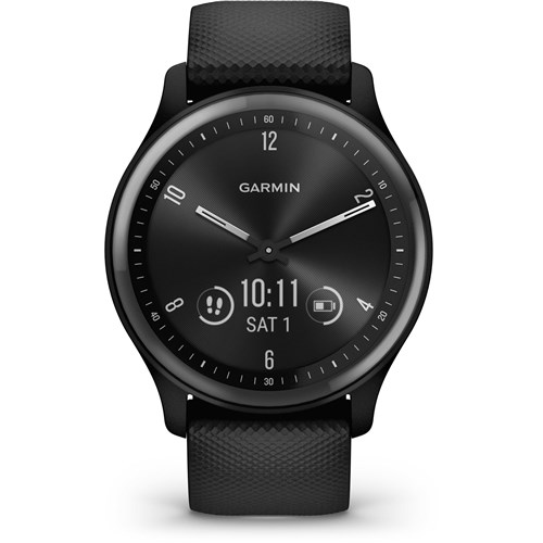 Garmin Vivomove Sport Smart Watch (Black)