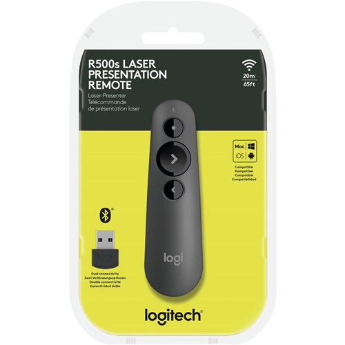 Logitech R500s Laser Presentation Remote