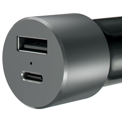Satechi 72W USB-C and USB-A Car Chager (Space Grey)