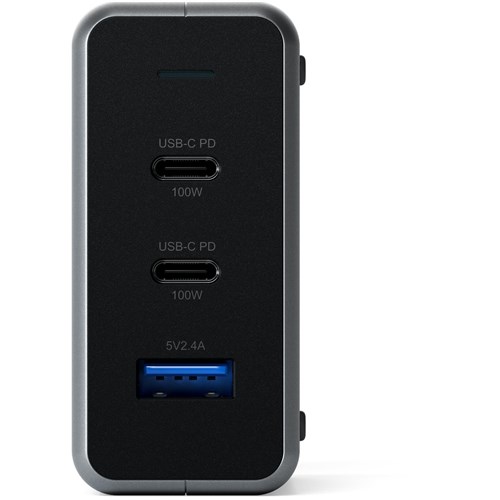 Satechi 100W USB-C/A 3 Port PD GaN Compact Charger