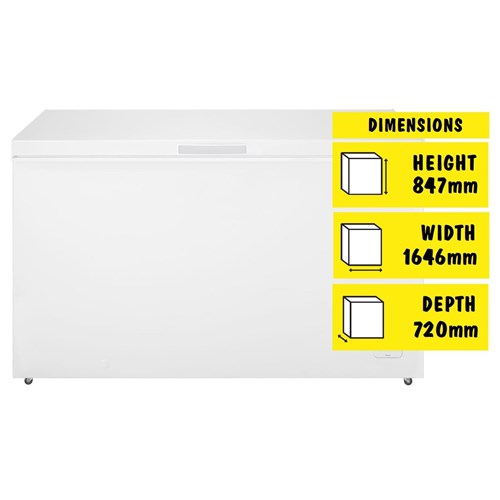 Westinghouse WCM5000WE 504L Chest Freezer