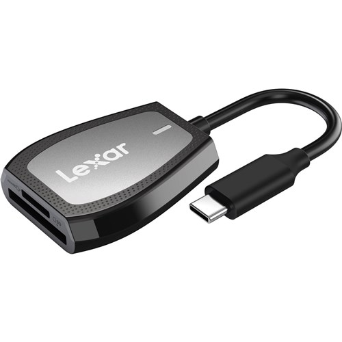 Lexar Professional USB-C Dual-Slot Card Reader