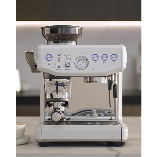 Breville the Barista Express® Impress Manual Coffee Machine (Sea Salt)