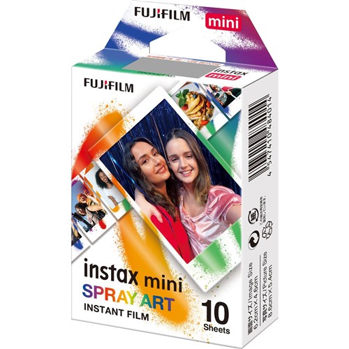 Fujifilm Instax Mini Film Spray Art (10 Pack)