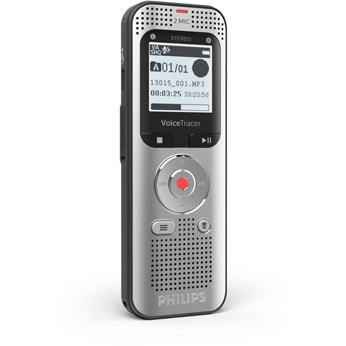 Philips DVT2050 Digital VoiceTracer Stereo Recorder (8GB)