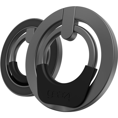 Zagg Snap Ring 360 Magnetic Phone Grip & Stand (Black)