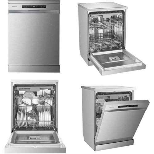 Hisense HSCE14FS 14-Place Setting Freestanding Dishwasher (Stainless Steel)