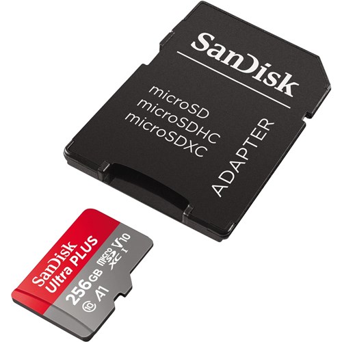 SanDisk Ultra Plus microSDXC 256GB Memory Card