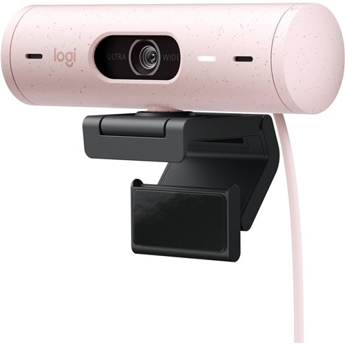 Logitech Brio 500 Webcam (Rose)