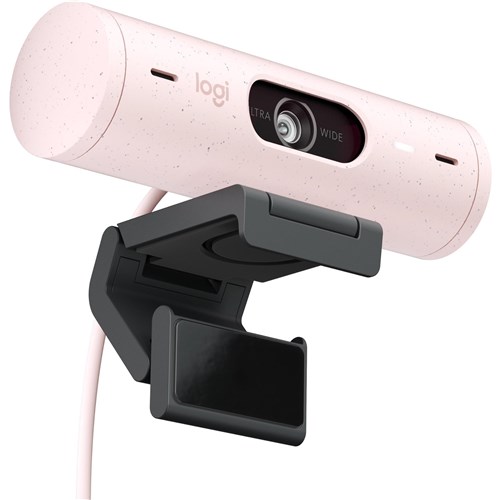 Logitech Brio 500 Webcam (Rose)
