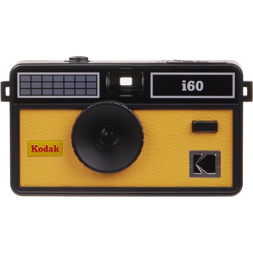 Kodak i60 Reusable 35mm Film Camera with Pop-up Flash (Kodak Yellow)