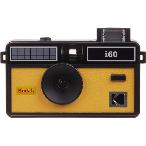 Kodak i60 Reusable 35mm Film Camera with Pop-up Flash (Kodak Yellow)