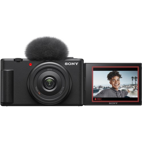 Sony CyberShot ZV-1F 4K Vlog Camera (Black)