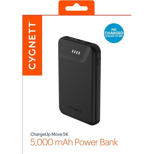 Cygnett ChargeUp Move 5000mAh (Black)[Gen2]