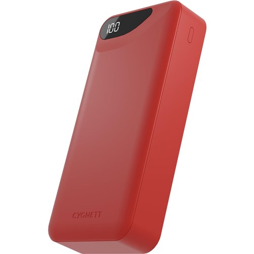 Cygnett ChargeUp Boost Gen3 20K Power Bank (Red)