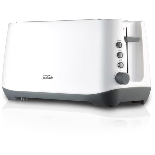 Sunbeam Rise Up 4 Slice Toaster (White)