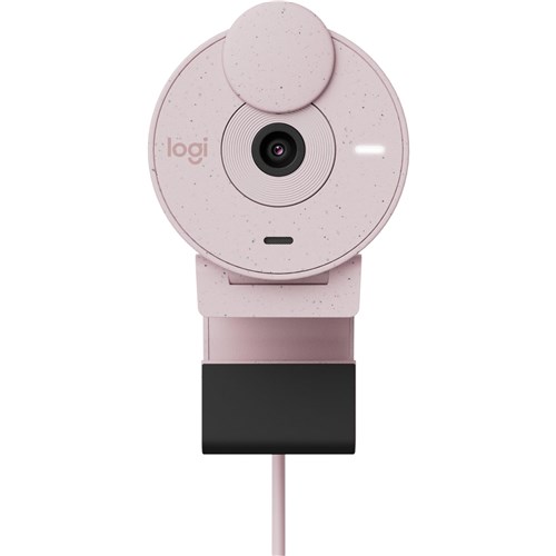 Logitech Brio 300 Full HD Webcam (Rose)