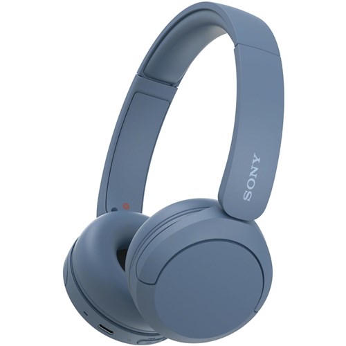Sony WH-CH520 Wireless On-Ear Headphones (Blue)