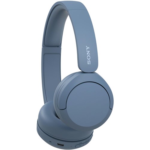 Sony WH-CH520 Wireless On-Ear Headphones (Blue)