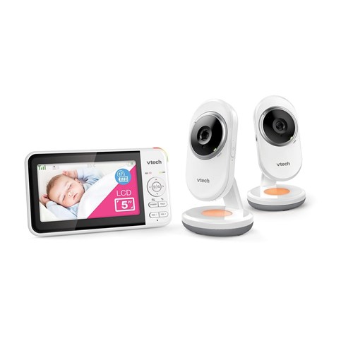 Vtech BM5250N 5' Full Colour Video & Audio Baby Monitor (2-Cam)