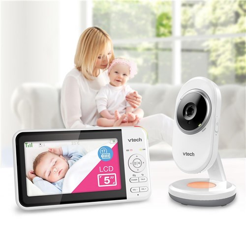 Vtech BM5250N 5' Full Colour Video & Audio Baby Monitor (2-Cam)