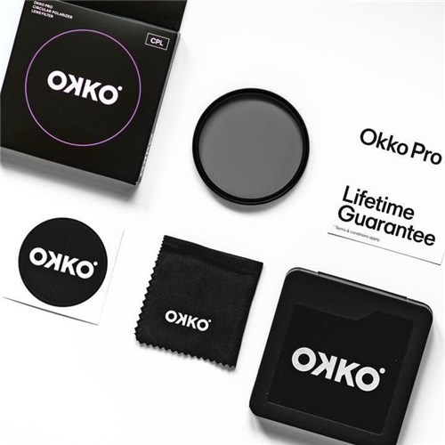 OKKO Pro CPL Circular Polarizer Lens Filter (77mm)