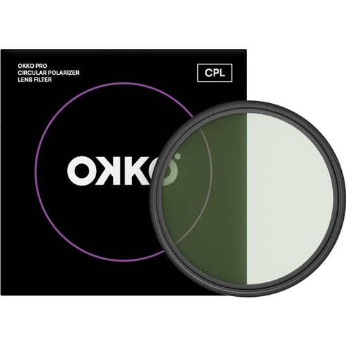 OKKO Pro CPL Circular Polarizer Lens Filter (82mm)