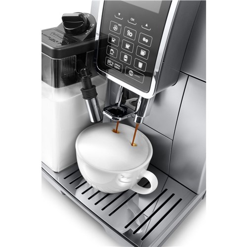 De'Longhi Dinamica Fully Automatic Coffee Machine (Silver)