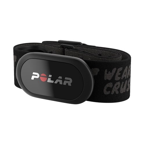 Polar H10 Heart Rate Sensor (Black Crush with Text) [M-XXL]