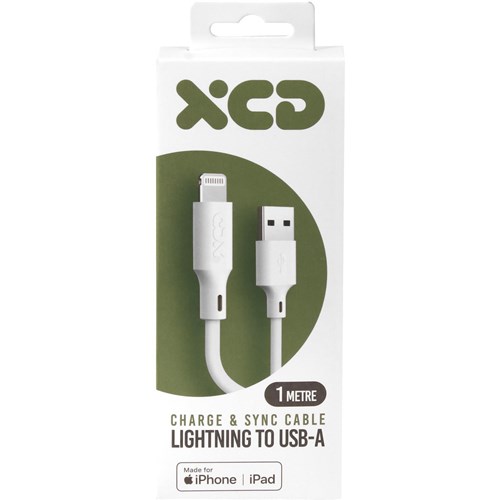XCD Lightning to USB-A Cable 1m