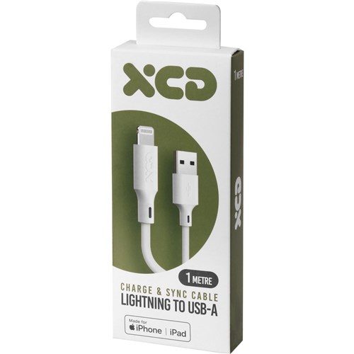 XCD Lightning to USB-A Cable 1m