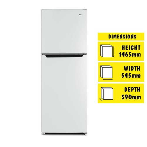 CHiQ CTM202NW3 202L Top Mount Fridge (White)