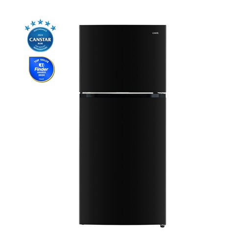 CHiQ CTM407NB3 410L Top Mount Fridge (Black)