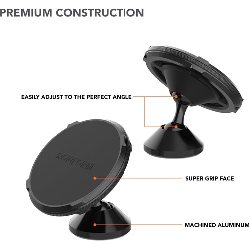 Rokform MagSafe Aluminium Swivel Dash Mount