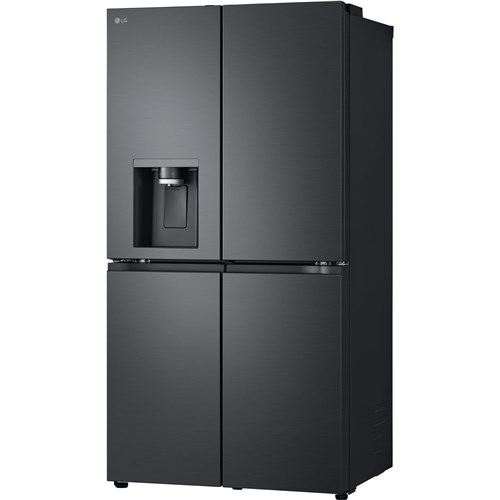 LG GF-D700 638L French Door Fridge (Matte Black)