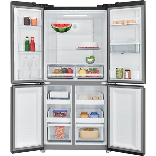 Westinghouse WQE4960BA 492L French Door Fridge (Matte Charcoal Black)