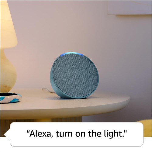 Amazon Echo Pop Compact Smart Speaker (Midnight Teal)
