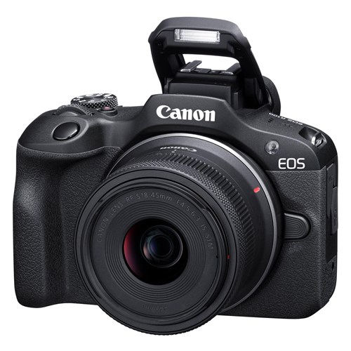 Canon EOS R100 Mirrorless Camera with RF-S 18-45mm Lens