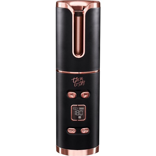 Thin Lizzy Ucurl Auto Hair Curler (Black & Rose Gold)