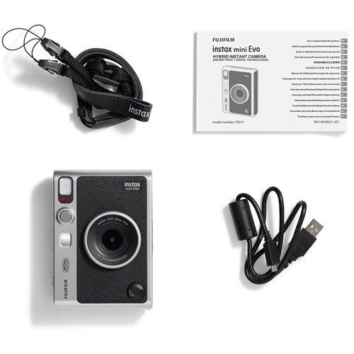 Instax Mini EVO Instant Camera (Black)