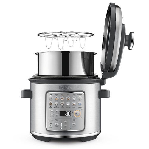 Breville the Fast Slow Go Multi Cooker (Brushed Stainless Steel)