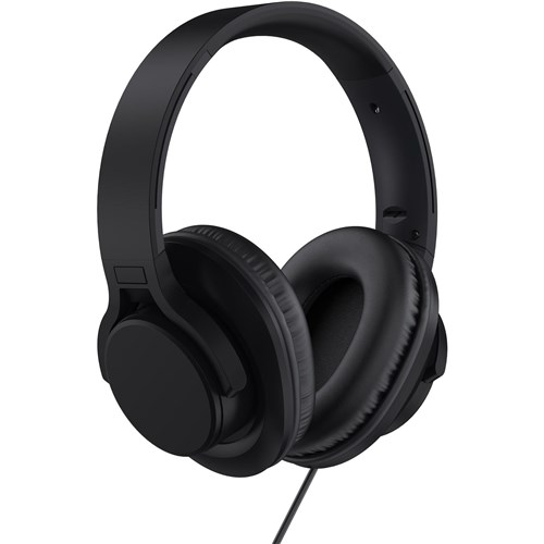 XCD XCD23008 Wired Foldable Over-Ear Headphones (Black)