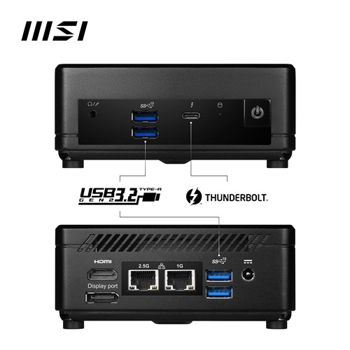 MSI Cubi 5 12M-018AU Mini Desktop PC NUC (Intel i7)[1TB]