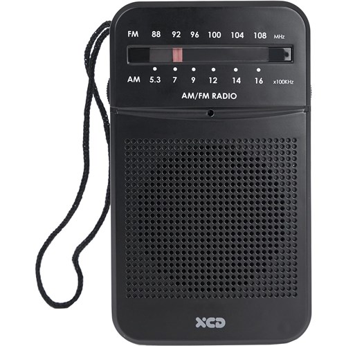 XCD Portable AM/FM Handheld Radio