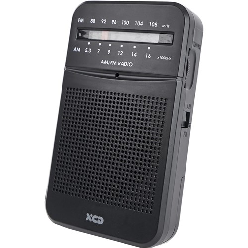 XCD Portable AM/FM Handheld Radio