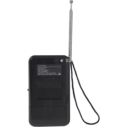 XCD Portable AM/FM Handheld Radio