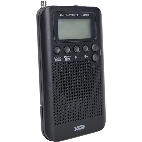 XCD Portable Handheld Digital AM/FM Radio